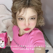 將圖片載入圖庫檢視器 現貨 舊金山日記💛 clamido 啡色 brown 14.20mm 年拋 (兩片裝) 🎀可預訂請撳度數選項中最下🎀 ✨$100/3對✨