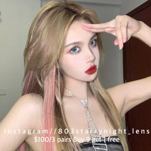 將圖片載入圖庫檢視器 現貨 俄羅斯女孩藍🇷🇺💙 買完不補❗️  clamido 藍色 Blue 14.0mm 年拋(兩片裝)✨$100/3對✨