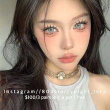 將圖片載入圖庫檢視器 新品預訂✨ 瀾貓💚🐱 ovo 綠色 green 14.20mm 半年拋 (兩片裝) 🎀可預訂請撳度數選項中最下🎀 ✨$100/3對✨