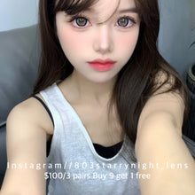 將圖片載入圖庫檢視器 新品預訂✨ 夏日甜果灰🩶 af 灰色 gray 14.50mm 年拋 (兩片裝) 🎀可預訂請撳度數選項中最下🎀 ✨$100/3對✨