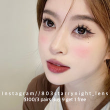 將圖片載入圖庫檢視器 現貨 小腮紅🩷🖤ovolook 黑色 粉紅色 black pink 14.20mm 半年拋 (兩片裝) 🎀可預訂請撳度數選項中最下🎀 ✨$100/3對✨