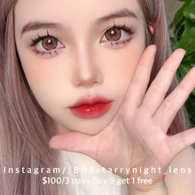 將圖片載入圖庫檢視器 現貨 百香烏龍🩷 AfQueen 粉紅色 pink 14.50mm 年拋 (兩片裝) 🎀可預訂請撳度數選項中最下🎀 ✨$100/3對✨