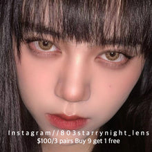 將圖片載入圖庫檢視器 新品預訂✨撒旦金棕🤎💛 Tina 棕色 brown 14.20mm 半年拋 (兩片裝) 🎀可預訂請撳度數選項中最下🎀 ✨$100/3對✨