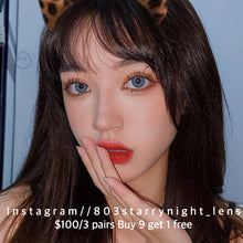 將圖片載入圖庫檢視器 現貨 俄羅斯女孩藍🇷🇺💙 買完不補❗️  clamido 藍色 Blue 14.0mm 年拋(兩片裝)✨$100/3對✨