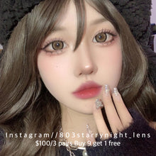 將圖片載入圖庫檢視器 新品預訂✨ 復古楓糖🤎 af 啡色 brown 14.50mm 年拋 (兩片裝) 🎀可預訂請撳度數選項中最下🎀 ✨$100/3對✨