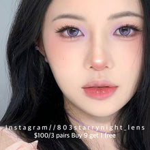 將圖片載入圖庫檢視器 新品預訂✨ 葡萄香芋🍇 The starlens 紫色 Purple 14.50mm 半年拋 (兩片裝) 🎀可預訂請撳度數選項中最下🎀 ✨$100/3對✨