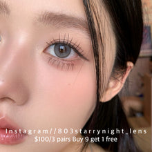 將圖片載入圖庫檢視器 新品預訂✨ 奶凍灰🩶 thestarlens 灰色 gray 14.2mm 半年拋(兩片裝)🎀可預訂請撳度數選項中最下🎀  ✨$100/3對✨
