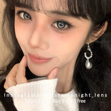 將圖片載入圖庫檢視器 現貨 虛擬人類灰🖤🩶 ovo 黑色 灰色 black gray 14.50mm 半年拋 (兩片裝) 🎀可預訂請撳度數選項中最下🎀 ✨$100/3對✨