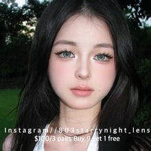 將圖片載入圖庫檢視器 現貨 魔力冰萃💚 Clamido 綠色 green 14.50mm 年拋 (兩片裝) 🎀可預訂請撳度數選項中最下🎀 ✨$100/3對✨