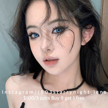 將圖片載入圖庫檢視器 現貨 仙本納海域💙 Clamido 藍色 blue 14.20mm 年拋 (兩片裝) 🎀可預訂請撳度數選項中最下🎀 ✨$100/3對✨