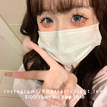 將圖片載入圖庫檢視器 現貨 斐濟冰河🩵 ovo 藍色 blue 14.50mm 半年拋 (兩片裝)🎀可預訂請撳度數選項中最下🎀 ✨$100/3對✨