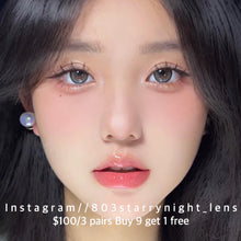 將圖片載入圖庫檢視器 現貨 黑莓🩶 AfQueen 灰色 gray 14.50mm 年拋 (兩片裝) 🎀可預訂請撳度數選項中最下🎀 ✨$100/3對✨