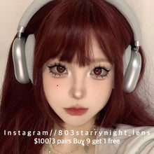 將圖片載入圖庫檢視器 現貨 血泣玫瑰🩸🌹 ovo 紅色 red 14.50mm 半年拋 (兩片裝)🎀可預訂請撳度數選項中最下🎀 ✨$100/3對✨