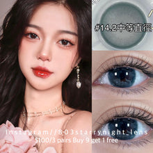 將圖片載入圖庫檢視器 新品預訂✨ 冷萃因子💙💚 Ovo 藍色 綠色 green blue 14.20mm 半年拋 (兩片裝) 🎀可預訂請撳度數選項中最下🎀 ✨$100/3對✨