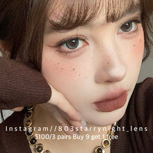 將圖片載入圖庫檢視器 現貨 冰糖眼淚🩶 The starlens 灰色 gray 14.50mm 年拋 (兩片裝) 🎀可預訂請撳度數選項中最下🎀 ✨$100/3對✨