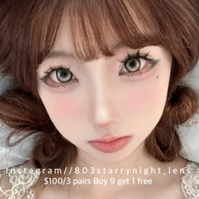 將圖片載入圖庫檢視器 新品預訂✨ 黑羚羊棕🤎 af 啡色 brown 14.50mm 年拋 (兩片裝) 🎀可預訂請撳度數選項中最下🎀 ✨$100/3對✨