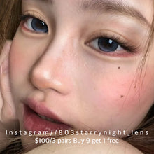 將圖片載入圖庫檢視器 現貨 反叛怪可愛 💙 Tina 藍色 blue 14.50mm 半年拋 (兩片裝) 🎀可預訂請撳度數選項中最下🎀 ✨$100/3對✨