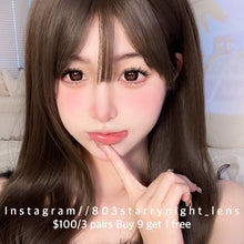 將圖片載入圖庫檢視器 現貨 勃艮第紅🖤❤️ AfQueen 紅色 黑色 black red 14.50mm 年拋 (兩片裝) 🎀可預訂請撳度數選項中最下🎀 ✨$100/3對✨