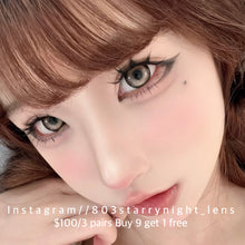 將圖片載入圖庫檢視器 新品預訂✨ 黑羚羊棕🤎 af 啡色 brown 14.50mm 年拋 (兩片裝) 🎀可預訂請撳度數選項中最下🎀 ✨$100/3對✨