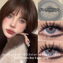 將圖片載入圖庫檢視器 現貨 藍毒🩵 ovo 藍色 blue 14.00mm 半年拋 (兩片裝) 🎀可預訂請撳度數選項中最下🎀 ✨$100/3對✨