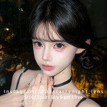 將圖片載入圖庫檢視器 現貨 大眼崽崽🩶 Tina 14.50mm 黑色 灰色 gray Black  半年拋(兩片裝)🎀可預訂請撳度數選項中最下🎀 ✨$100/3對✨