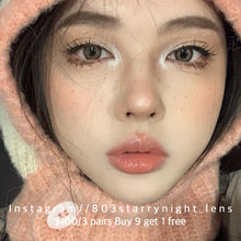 將圖片載入圖庫檢視器 新品預訂✨ 橘子氣水🥤 thestarlens 啡色 brown 14.20mm 半年拋 (兩片裝) 🎀可預訂請撳度數選項中最下🎀 ✨$100/3對✨