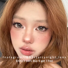 將圖片載入圖庫檢視器 現貨 沙漠巫師💛 af 啡色 brown 14.50mm 年拋 (兩片裝) 🎀可預訂請撳度數選項中最下🎀 ✨$100/3對✨