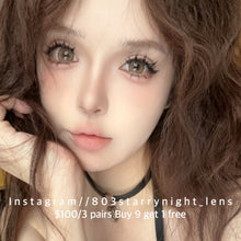 將圖片載入圖庫檢視器 現貨 生薑裸米🤎 af queen啡色 brown 14.50mm 年拋 (兩片裝) 🎀可預訂請撳度數選項中最下🎀 ✨$100/3對✨