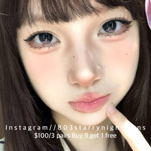 將圖片載入圖庫檢視器 新品預訂✨ 頭號黑粉🖤 thestarlens 黑色 black 14.50mm 半年拋 (兩片裝) 🎀可預訂請撳度數選項中最下🎀 ✨$100/3對✨