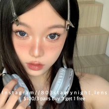 將圖片載入圖庫檢視器 現貨 冷空氣💙 AfQueen 藍色 blue 14.50mm 年拋 (兩片裝) 🎀可預訂請撳度數選項中最下🎀 ✨$100/3對✨