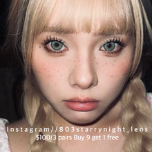 將圖片載入圖庫檢視器 現貨 金龍魚綠💚 Tina 綠色 green 14.50mm 半年拋 (兩片裝) 🎀可預訂請撳度數選項中最下🎀 ✨$100/3對✨