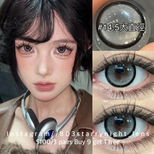 將圖片載入圖庫檢視器 新品預訂✨ 童顏芭比🩶 Tina灰色 gray 14.50mm 半年拋 (兩片裝) 🎀可預訂請撳度數選項中最下🎀 ✨$100/3對✨