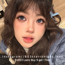 將圖片載入圖庫檢視器 現貨 藍繃帶💙 af queen 藍色 blue 14.50mm 年拋 (兩片裝) 🎀可預訂請撳度數選項中最下🎀 ✨$100/3對✨