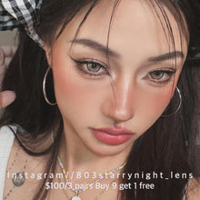 將圖片載入圖庫檢視器 現貨 金龍魚棕🤎 Tina 啡色 brown 14.50mm 半年拋 (兩片裝) 🎀可預訂請撳度數選項中最下🎀 ✨$100/3對✨