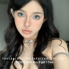 將圖片載入圖庫檢視器 新品預訂✨西班牙薄荷 clamido 綠色 green 14.00mm 年拋 (兩片裝) 🎀可預訂請撳度數選項中最下🎀 ✨$100/3對✨