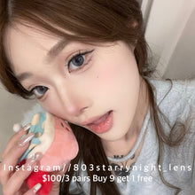 將圖片載入圖庫檢視器 現貨 治療晚安💜 af queen 紫色 灰色 Purple  gray 14.20mm 年拋 (兩片裝) 🎀可預訂請撳度數選項中最下🎀 ✨$100/3對✨