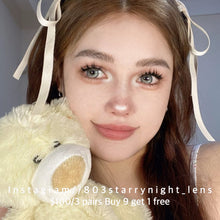 將圖片載入圖庫檢視器 現貨 泰式奶茶🩶 afqueen 灰色 gray 14.50mm 年拋 (兩片裝)🎀可預訂請撳度數選項中最下🎀 ✨$100/3對✨