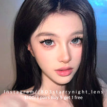 將圖片載入圖庫檢視器 現貨 露露黑松🩶 afqueen 灰色 gray 14.50mm 年拋 (兩片裝) 🎀可預訂請撳度數選項中最下🎀 ✨$100/3對✨