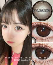 將圖片載入圖庫檢視器 新品預訂✨ 一顆杏仁🤎 apical 啡色 brown 14.50mm 年拋 (兩片裝)🎀可預訂請撳度數選項中最下🎀 ✨$100/3對✨買完不補❗️