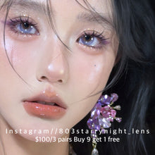 將圖片載入圖庫檢視器 新品預訂✨ 苗疆少女💜 Tina 紫色 purple 14.20mm 半年拋 (兩片裝) 🎀可預訂請撳度數選項中最下🎀 ✨$100/3對✨