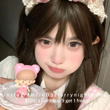 將圖片載入圖庫檢視器 現貨 大眼乖乖🤎  thestarlens 啡色  Brown 14.5mm 年拋(兩片裝)🎀可預訂請撳度數選項中最下🎀 ✨$100/3對✨