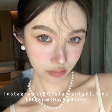 將圖片載入圖庫檢視器 現貨  銀色山泉 ovo 灰色 gray 14.20mm 半年拋 (兩片裝) 🎀可預訂請撳度數選項中最下🎀 ✨$100/3對✨