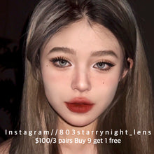 將圖片載入圖庫檢視器 現貨 耶蘇純灰🩶  ovo  灰色 gray  14.20mm 半年拋 (兩片裝)🎀可預訂請撳度數選項中最下🎀 ✨$100/3對✨