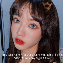 將圖片載入圖庫檢視器 現貨 俄羅斯女孩藍🇷🇺💙 買完不補❗️  clamido 藍色 Blue 14.0mm 年拋(兩片裝)✨$100/3對✨