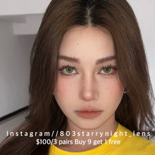 將圖片載入圖庫檢視器 現貨 美杜莎綠💚 ovo 綠色 green 14.20mm 半年拋 (兩片裝) 🎀可預訂請撳度數選項中最下🎀 ✨$100/3對✨