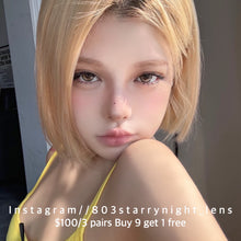 將圖片載入圖庫檢視器 現貨 埃及琥珀💛 clamido  啡色 brown 14.50mm 年拋 (兩片裝) 🎀可預訂請撳度數選項中最下🎀 ✨$100/3對✨