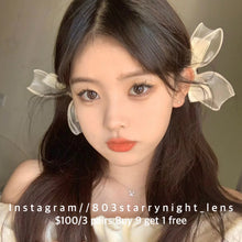 將圖片載入圖庫檢視器 現貨 小乃丸🤎clamido 啡色 brown 14.20mm 年拋 (兩片裝) 🎀可預訂請撳度數選項中最下🎀 ✨$100/3對✨