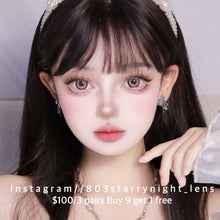 將圖片載入圖庫檢視器 現貨 月光小兔🐰🩷 af queen 粉紅色 啡色 brown pink14.50mm 年拋 (兩片裝) 🎀可預訂請撳度數選項中最下🎀 ✨$100/3對✨