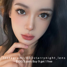 將圖片載入圖庫檢視器 現貨 超大黑珍珠🩶 afqueen 灰色 gray 14.50mm 年拋 (兩片裝) 🎀可預訂請撳度數選項中最下🎀 ✨$100/3對✨