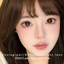 將圖片載入圖庫檢視器 現貨 莫奈蜜咖🤎 af 啡色 brown 14.50mm 年拋 (兩片裝) 🎀可預訂請撳度數選項中最下🎀 ✨$100/3對✨